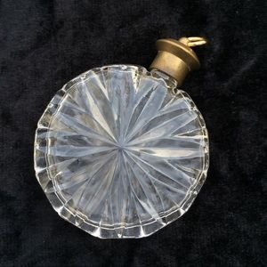 Vintage Crystal Perfume Pendant
